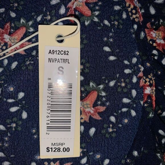 Max Studio Floral Drop Waist Babydoll Mini Dress - Picture 7 of 7